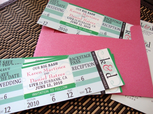 this concert ticket can be personalized for any event or wedding a wedding